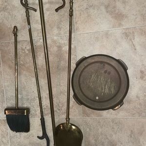 Pre Loved Fire Place Tool Set